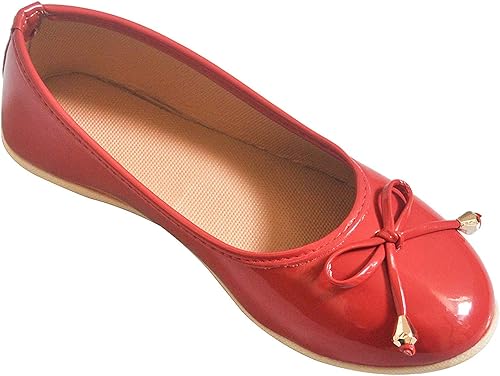 girls red ballet shoes