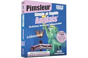 Pimsleur English for French Speakers Quick & Simple Course - Level 1 Lessons 1-8 CD: Learn to Speak and Understand English fo