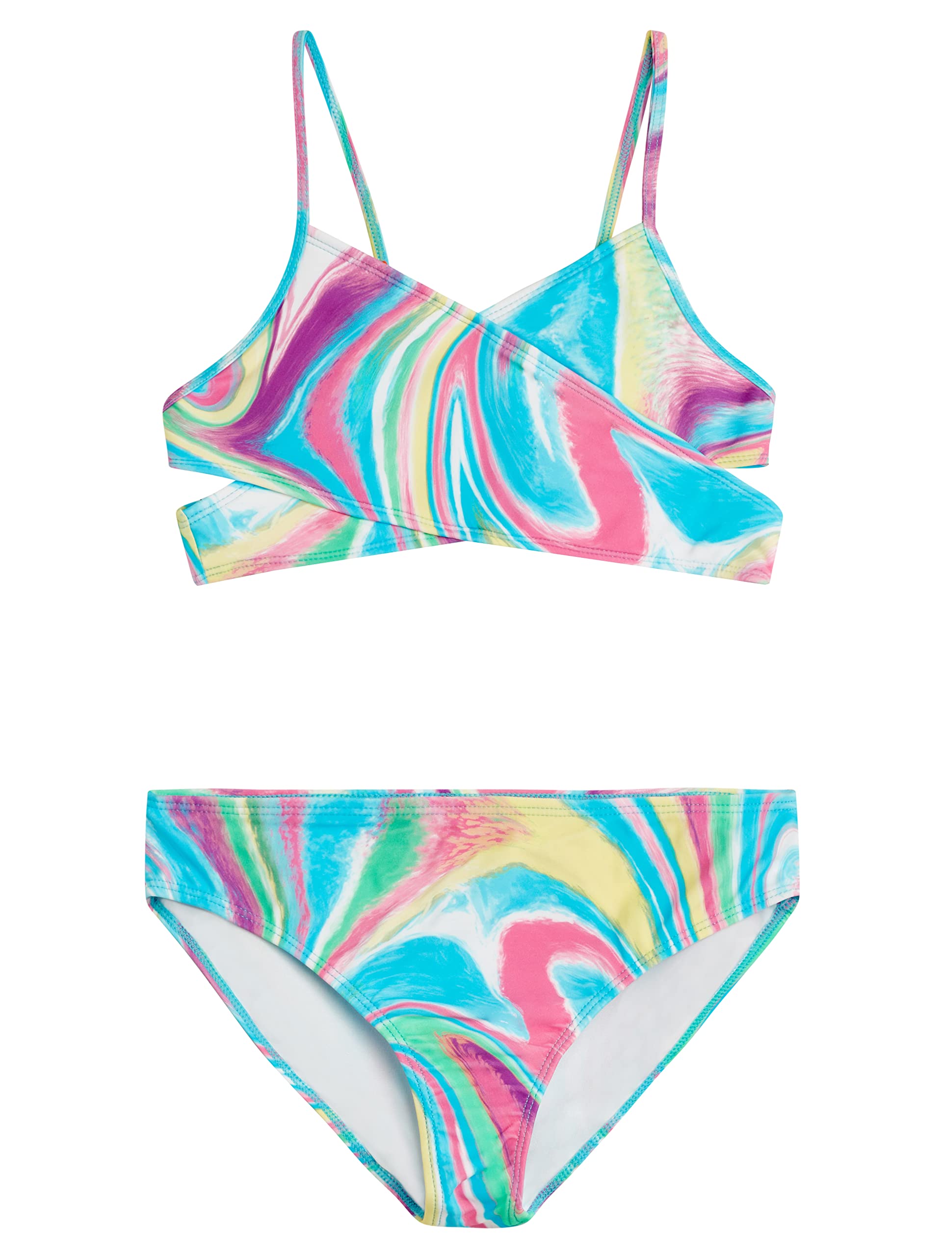 Kanu Surf Girls' Coral Reef Beach Sport Wrap Around
