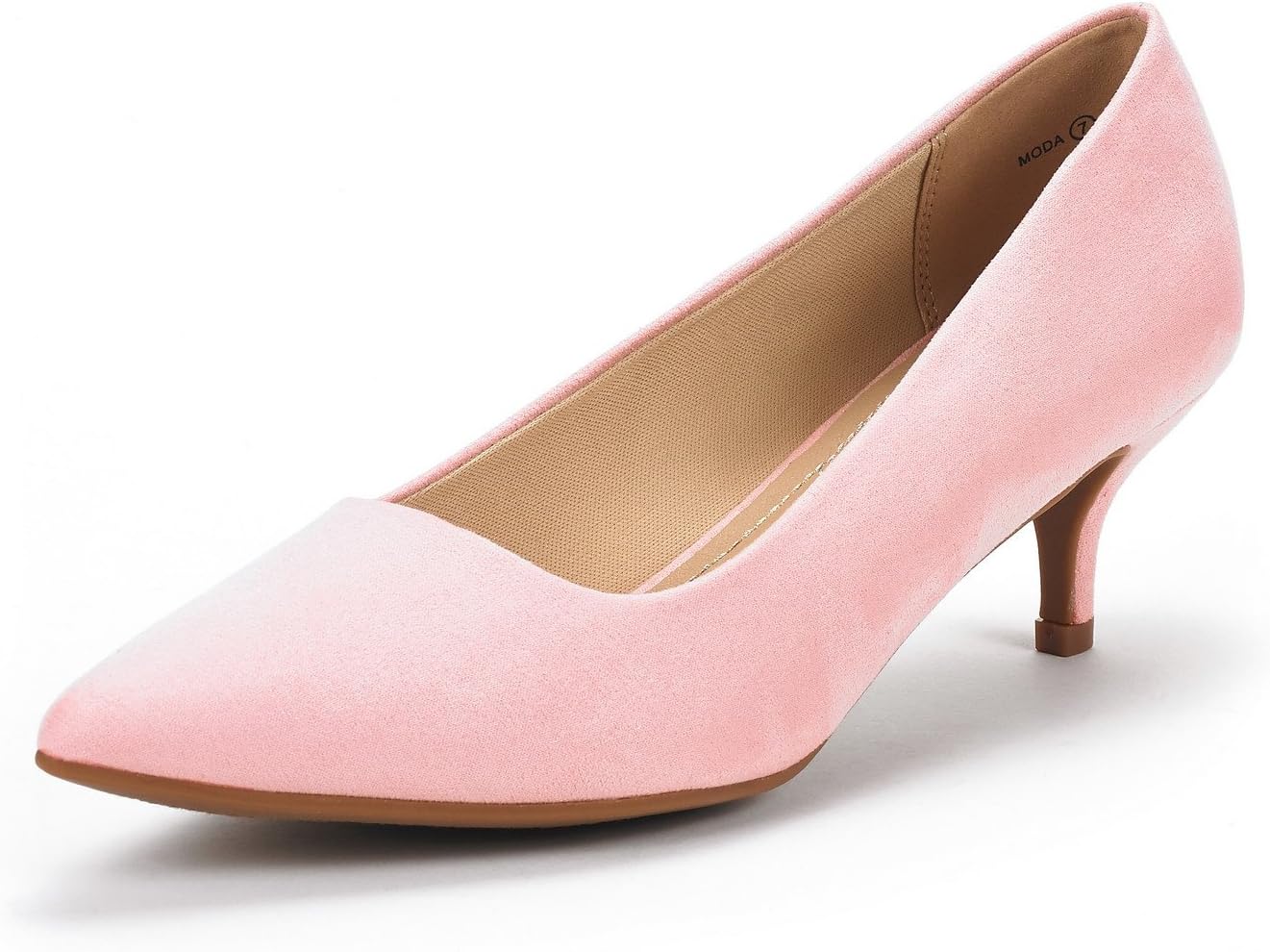 DREAM PAIRSWomen's Pumps Kitten Heel Pointed Toe Shoes for Women Comfortable Office Work Dress Shoes