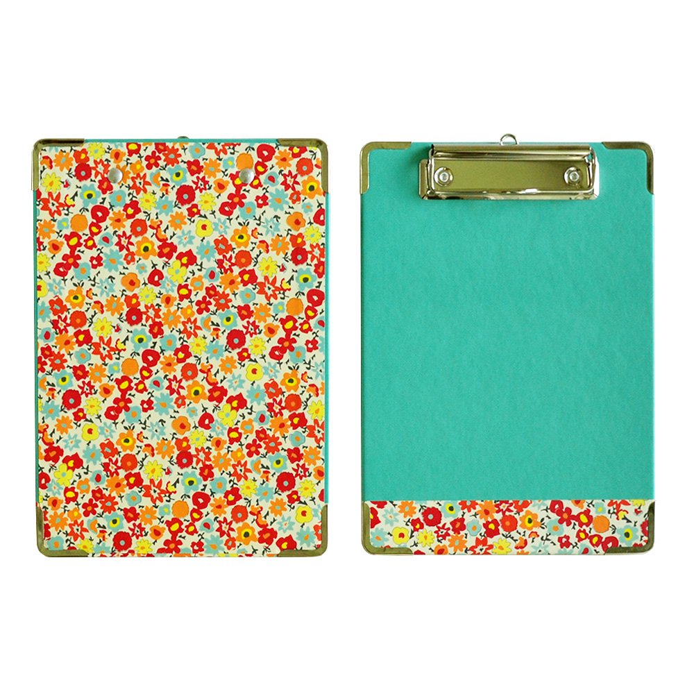 A5 Mini Flower Clipboard Memo Size Floral Drawing Pad Girls Office