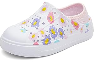 EasyStar Toddler Summer Water Shoes Kids' EVA Sandals with Cushioned Fabric Heel