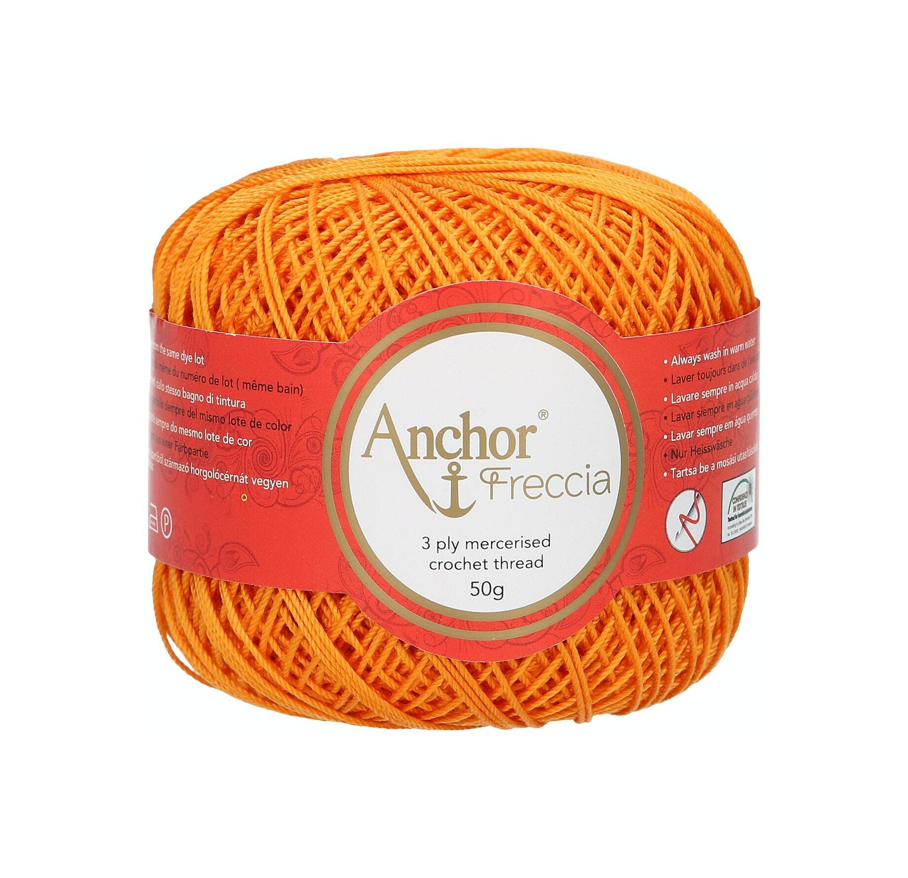 ANCHOR Freccia, Thickness: 6, Packaging: 50G, Running Length: 175M 314 Crochet Yarns — image 1