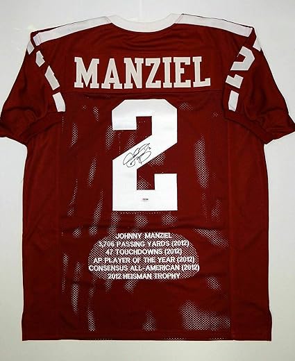johnny manziel college jersey