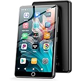 Fanvace 144GB MP3 Player with Bluetooth and WiFi, Android 13 OS MP3 & MP4 Players with 4" Touchscreen and Speaker, Spotify Music Players with Audible, FM Radio, Amazon Music, Play Store