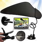 Adjustable Cubicle & Desk Shade to Block Light & Reduce Glare – Portable Cubicle Canopy and Office Shade to Block Overhead Li