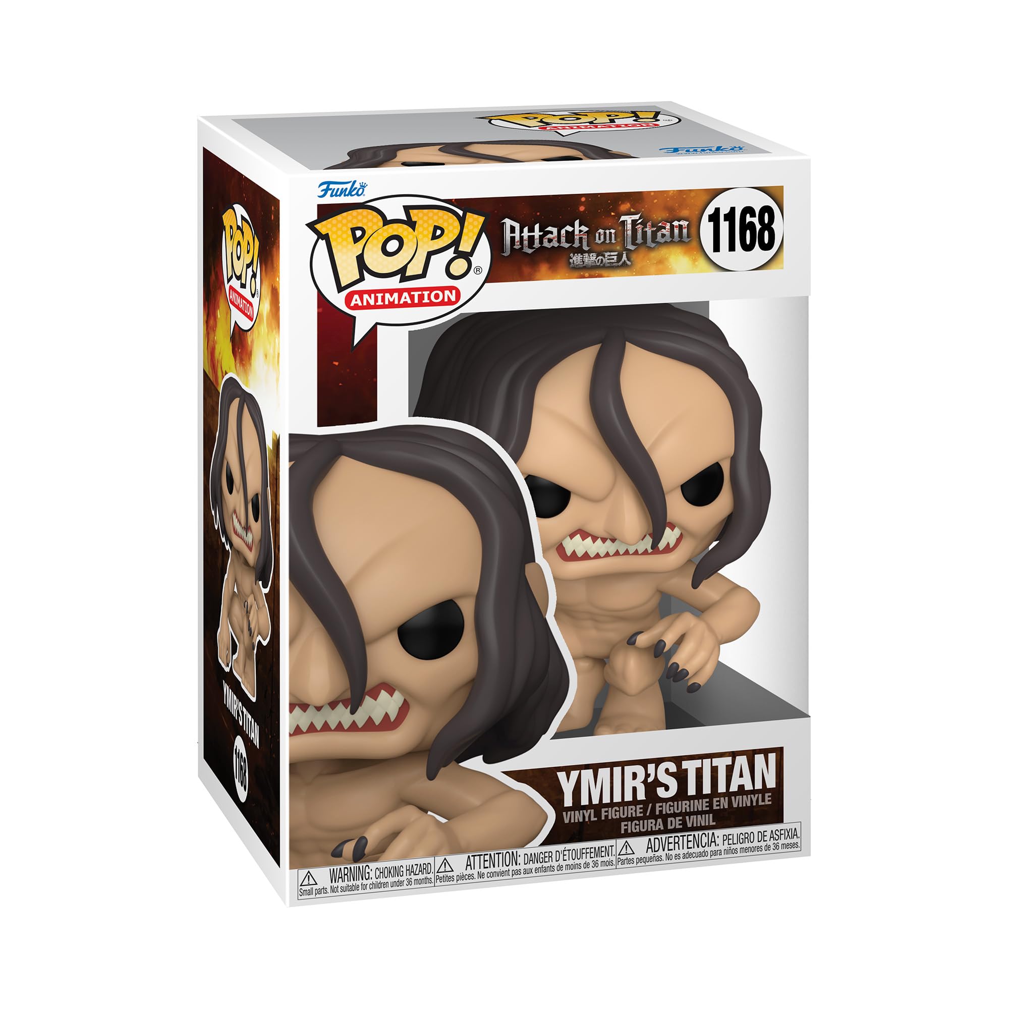 Funko POP! Animation: AoT - Ymir's Titan - Attack on Titan - Collectable Vinyl Figure - Gift Idea - Official Merchandise - Toys for Kids & Adults - Anime Fans - Model Figure for Collectors