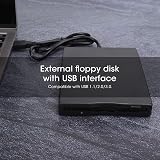 Les-Theresa USB 3.5 Inch External Floppy Drive 1.44MB 720KB view 4
