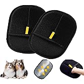 2pcs Static Pet Hair Remover Gloves – Remove Fur from Clothing, Furniture, Car Seats, Bedding & Upholstery Furniture