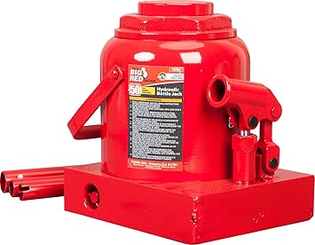 Amazon Com Torin Big Red Hydraulic Bottle Jack 50 Ton 100 000