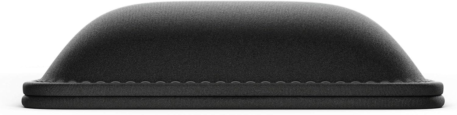 Glorious Gaming Wrist Pad/Rest - Compact - Black - Mechanical Keyboards, Stitched Edges, Ergonomic | 12x4 inches | 25mm/1in Thick (GWR-75) Compact (Black): Computers & Accessories