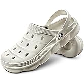 BULLIANT Men Clogs,Comfortable Mules Sandals for Men Women Cushioned Footbed Arch Support-EVA Ligthweight