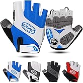 CXWXC Cycling Gloves for Men Women - Breathable Gel Road Mountain Bike Riding Gloves - Anti-Slip Bike Glove for Fitness Cycling Training Outdoor Sports