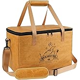 EddHomes BBQ Blanket for Resting Meat, Reusable Insulated Brisket Resting Blanket, Large Capacity BBQ Meat Blanket Bag with Adjustable Shoulder Strap, Smoker Meat Insulated Resting Bag for BBQ Meat