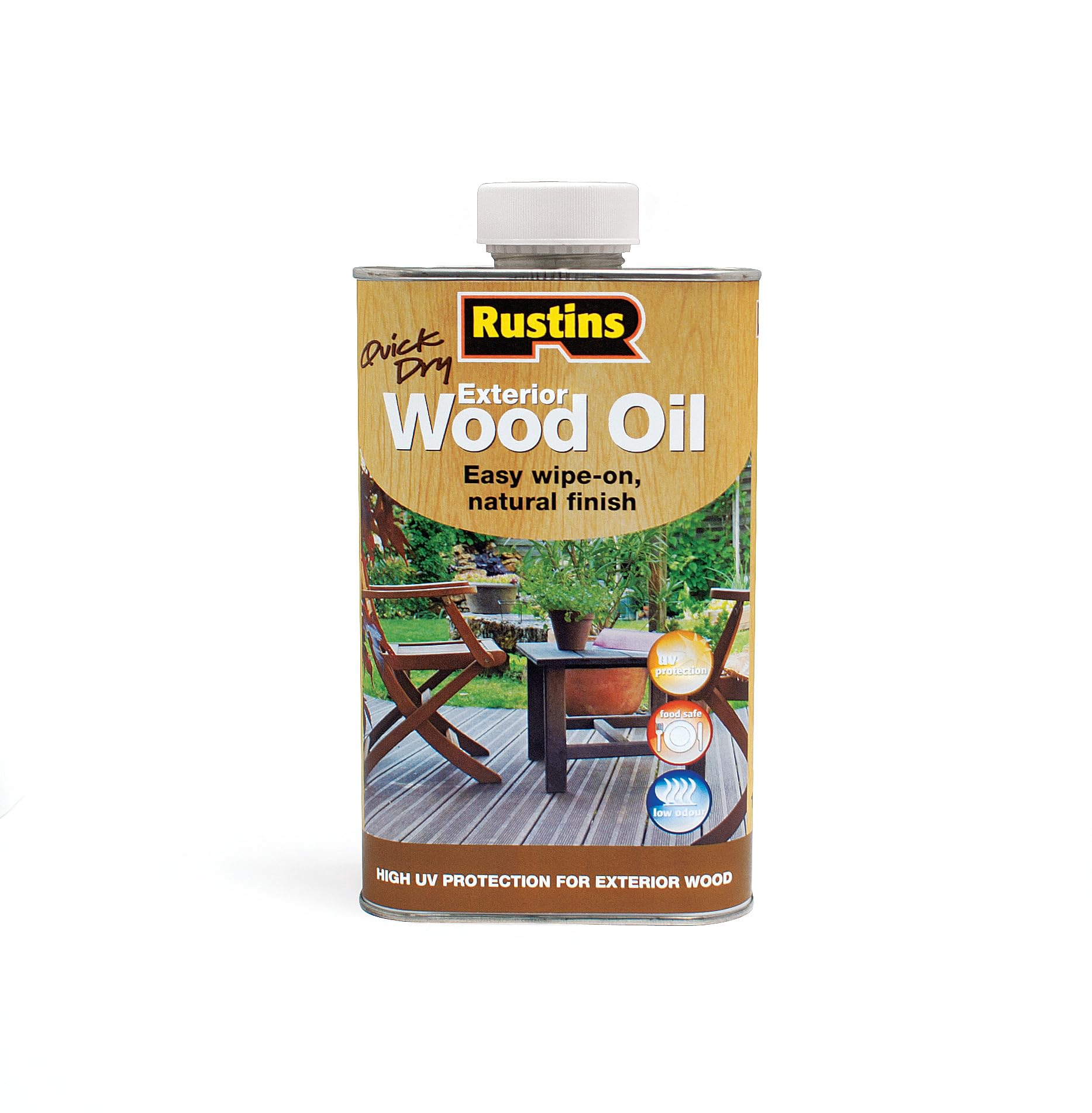 Rustins EWDOIL500 Exterior Wood Oil 500ml
