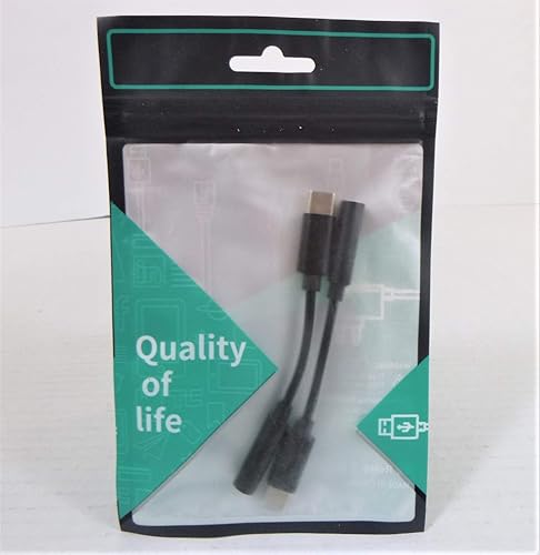 Pack] USB-C to mm Headphone Jack Adapter,Type C to Aux