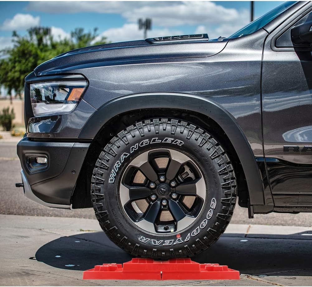 yosager 10 Pack Heavy Duty Leveling Blocks, Ideal for Leveling Single and Dual Wheels, Camper Levelers, Tongue Jacks, Hydraulic Jacks, Stabilizer Jacks, Red: Automotive