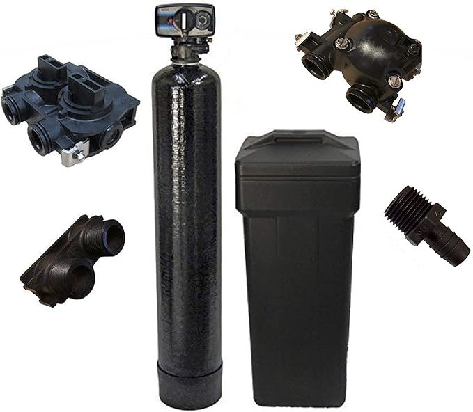 Durawater 48k Mechanical Fleck 5600 Metered Water Softener With Usa Tanks Ships Loaded 48 000 Grains 8 Resin 48 000 Amazon Com