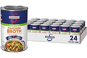 SWANSON S Natural Goodness Chicken Broth, 14.5 Ounce Can (Pack of 24)