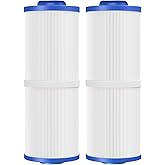 Beckacher 4CH-949 Spa Filter Compatible with Unicel, Pleatco PWW50L, Filbur FC-0172, SD-01143, 817-4050, Baleen AK-90091, Rising Dragon 50, Waterway Teleweir 50 sqft hot tubs Filter Cartridge, 2 Pack