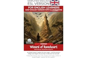 Wizard of Runeheart: An Easy English Fantasy Story: A Graded Reader for ESL Beginners (A2 Level and Up)