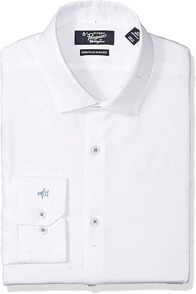 Original Penguin Herren Essential Slim Fit Spread Collar Dress Shirt 15 5 34 35 Amazon De Bekleidung amazon de