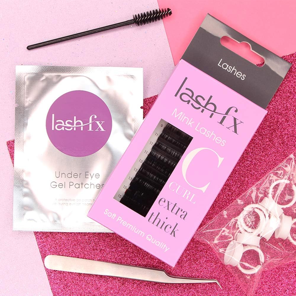 Lash FX 0.15 mm x 9 mm Mink C Curl Lashes - Image 5