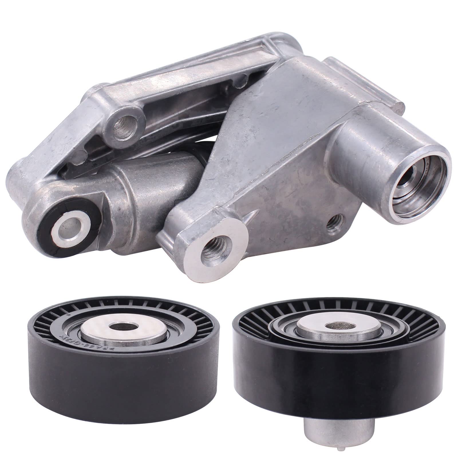 Photo 1 of NewYall Hydraulic Serpentine Accessory Drive Belt Tensioner Pulleys Kit for BMW 323Ci 328Ci 323i 323is 325Ci 330Ci X5 325i 325is 325i 325xi 330i 330xi 525i 530i 328i 328is 525i 528i M3 X3 Z3 Z4