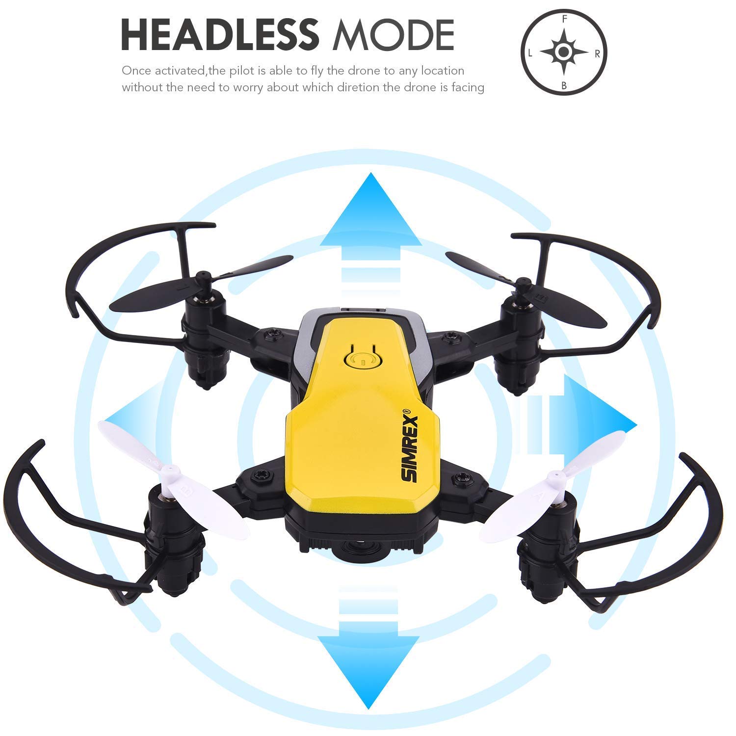 simrex x300c mini drone with camera