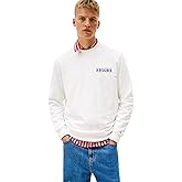 Tommy Jeans mens Medium Weight Crewneck Sweatshirt With Signature Printed Back Graphic