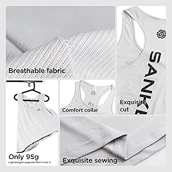 Sanken Men's Quick Dry Workout Tank Tops Breathable