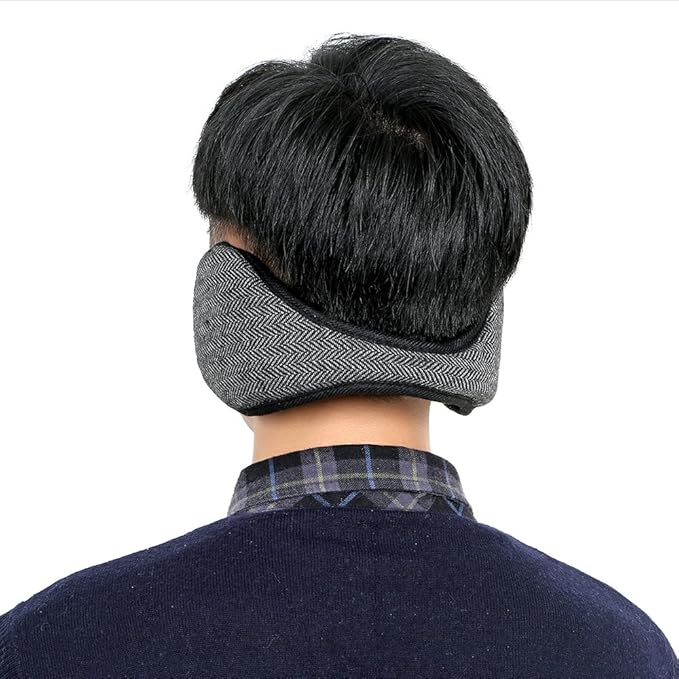 Amazon Ludus Felix イヤーウォーマー イヤーマフ 耳あて ツイード メンズ レディース 全３色 ブラック 耳カバー イヤーマフ 通販