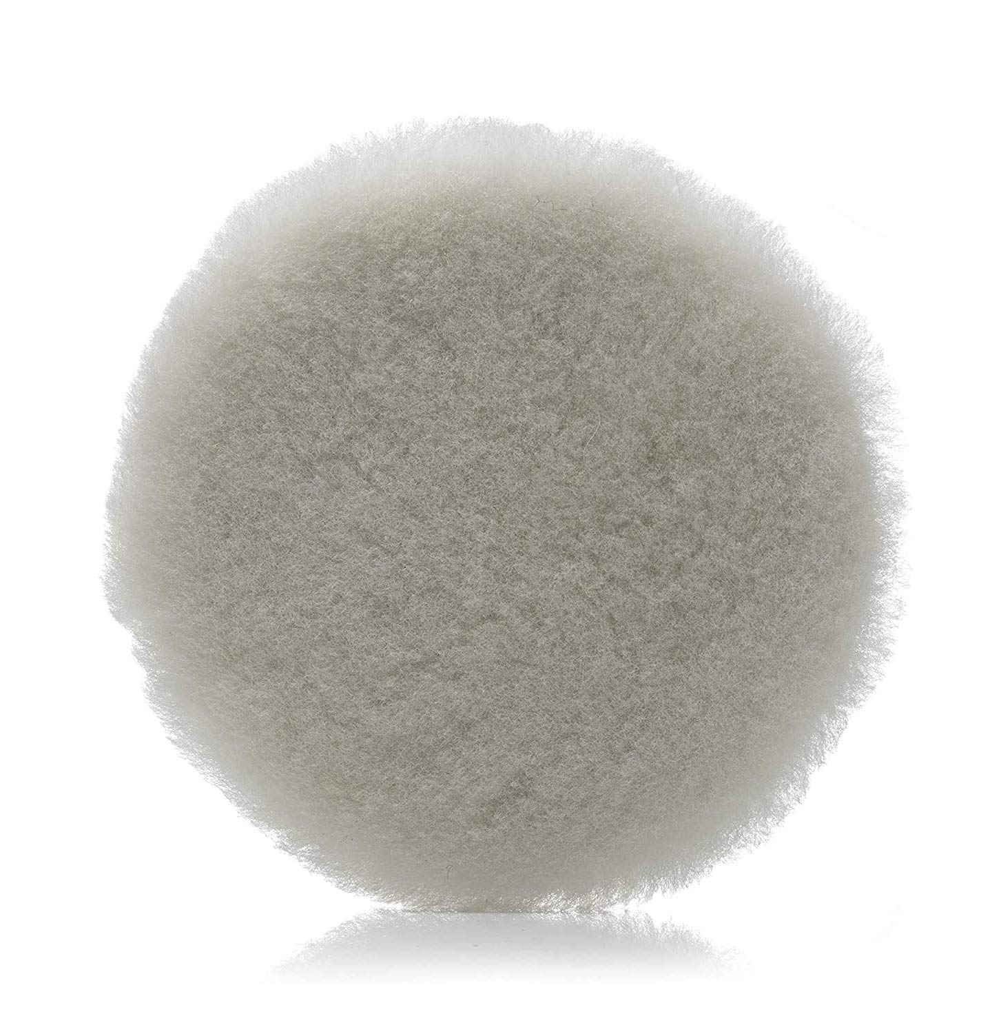 Glass Polish 3 inch (75mm) Pack of 2 PRO-Line Natural Long Pile Wool Pad - GP16010