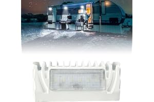 SKUNTUGUANG 5 inch RV LED Exterior Lights 12 Volt Exterior RV Lights, Led RV Porch Light 750 Lumen White Lighting Fixture Kit Replacement for RVs Trailers Campers