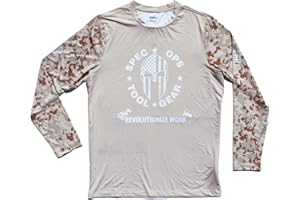 Spec Ops Tool Gear Tactical Construction T-Shirt for Men, Great for Working & Outdoor Activities