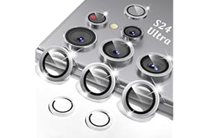 SAE&SVNG Crazylens [5+5] Camera Lens Protector for Samsung Galaxy S24 Ultra, Titanium Military-Grade Drop Protection, 99.99% Light Transmittance, Galaxy S24 Ultra Screen Protector Lens Protector