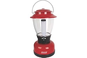 Coleman Personal LED Lantern with 4D Battery, Water and Impact-Resistant Lantern with Carry Handle Shines up to 700 Lumens, Lifetime LED Lights Never Need Replacing