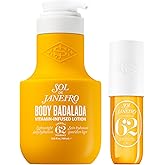 Sol de Janeiro Vanilla Lotion & Body Mist Bundle | Body Badalada Lotion & Cheirosa 62 Perfume Mist