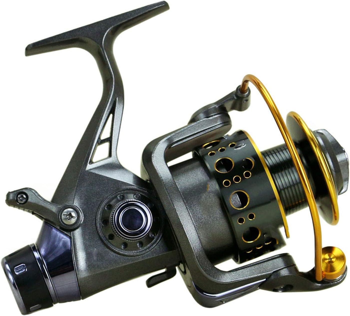 Torn Heaven New Double Brake Design Fishing Reel Super Strong Carp Fishing Feeder Spinning Reel Spinning Wheel Type Fishing Wheel