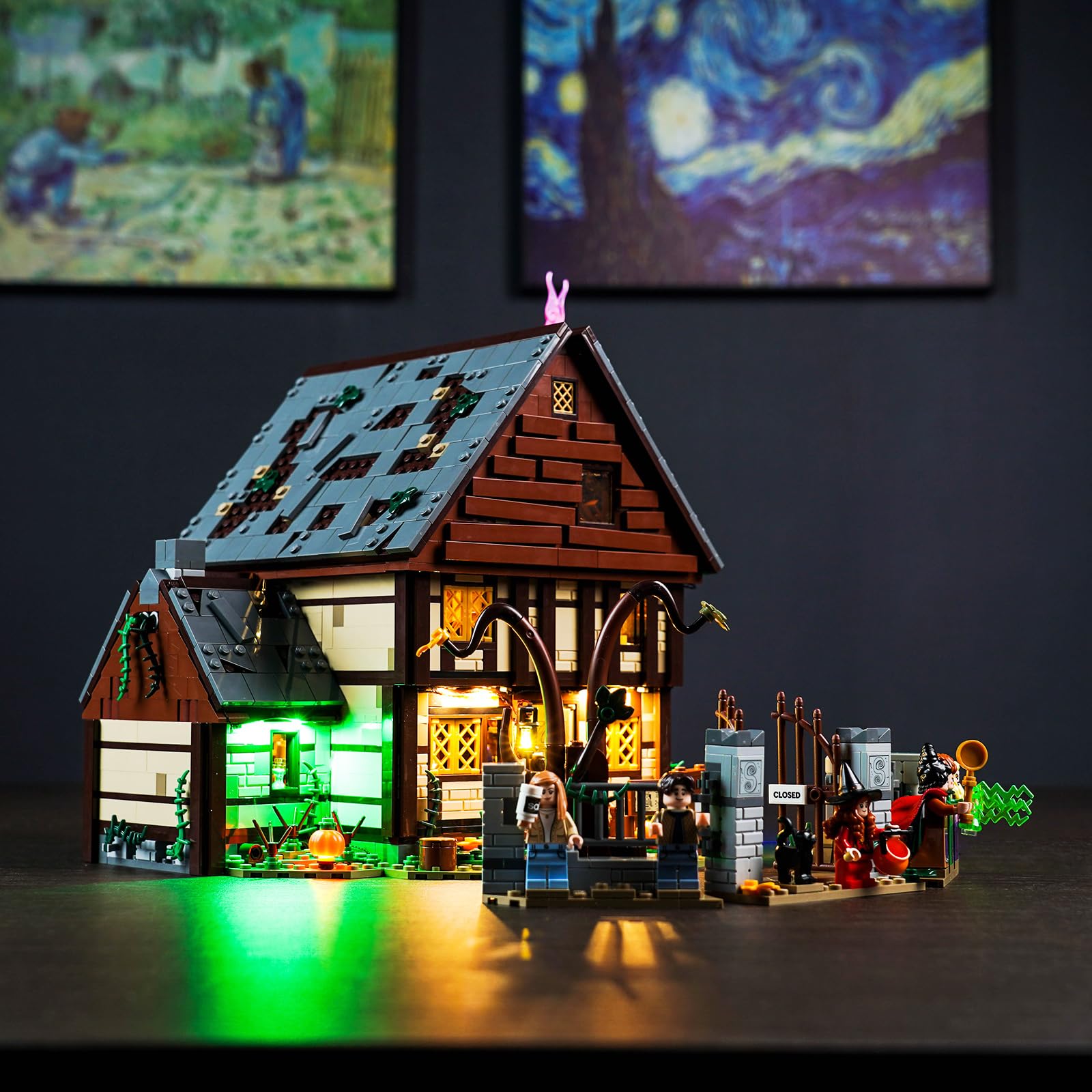 Led Light Set Compatible with Lego 21341 Hocus Pocus: The Sanderson Sisters' Cottage (No Model), Decoration Lighting Set for The Sanderson Sisters' Cottage Creative Toys - Standard Version — image 1