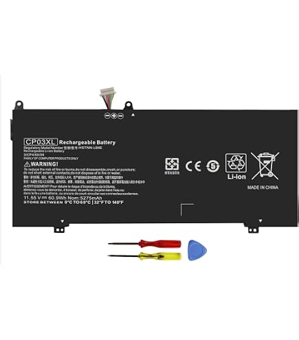 Amazon.com: CP03XL Laptop Battery Replacement for HP Spectre X360