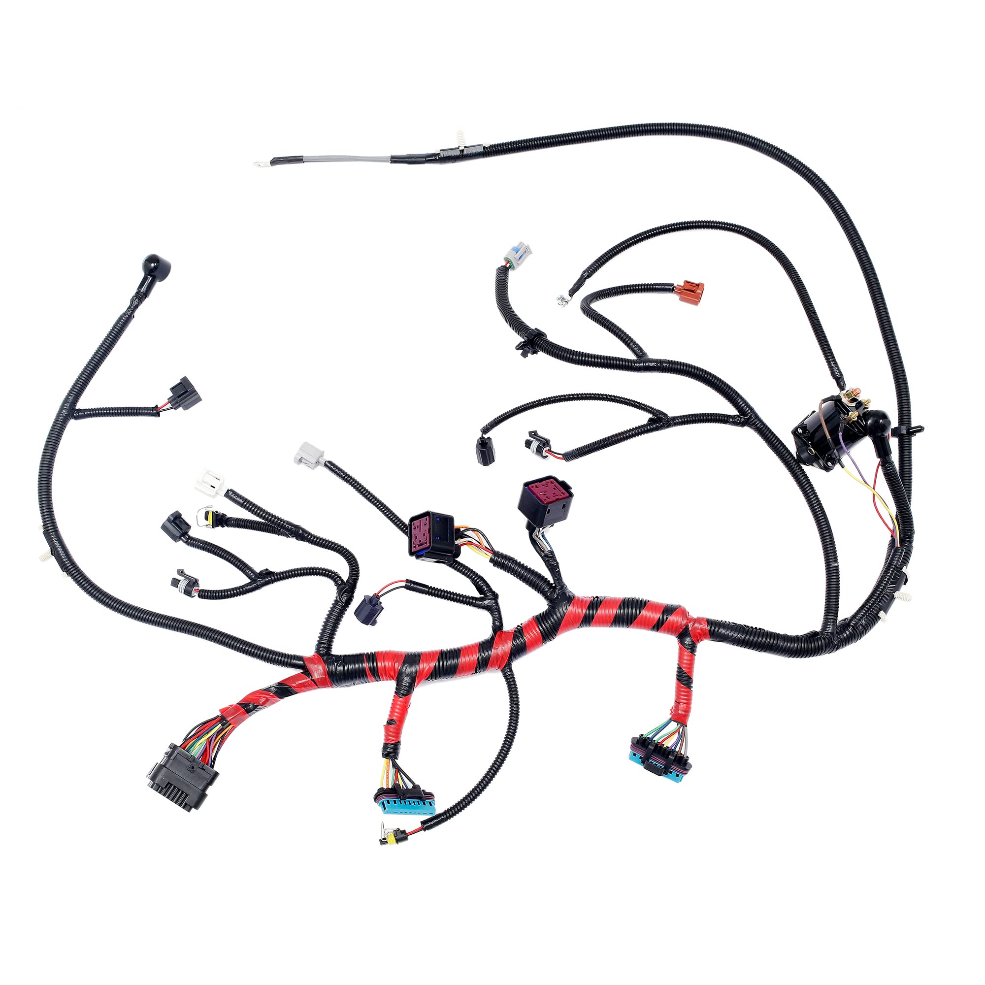 Photo 1 of Engine Wiring Harness 7.3 L, Compatible with 2000 2001 Ford F250 F350 F450 F550 Super Duty, Ford Excursion Diesel Engine, YC3Z-12B637-BA, YC3Z12B637BA, Built After 10/25/1999, Standalone Wire Harness
