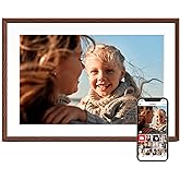 Frameo 10.1 Inch Smart WiFi Digital Picture Frame, Photo Frame Electronic | 1280*800 HD Touch Screen Digital Photo Frame for Wall, Share Photo Video, Birthday Gifts for Women, Wedding Gifts for Couple