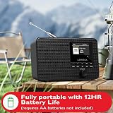 LEMEGA IR1 Internet Radio DAB Portable Bluetooth 60 Presets Colour Display view 4