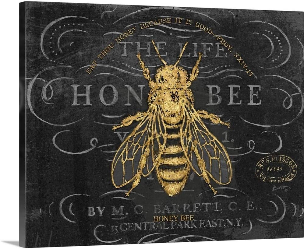 Amazon.com: Honey Bee Canvas Wall Art 