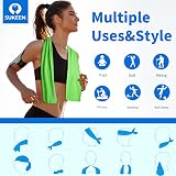 Sukeen 4 Pack Cooling Towel 40x12 Ice Towel Microfiber Yoga Sport Gym view 4