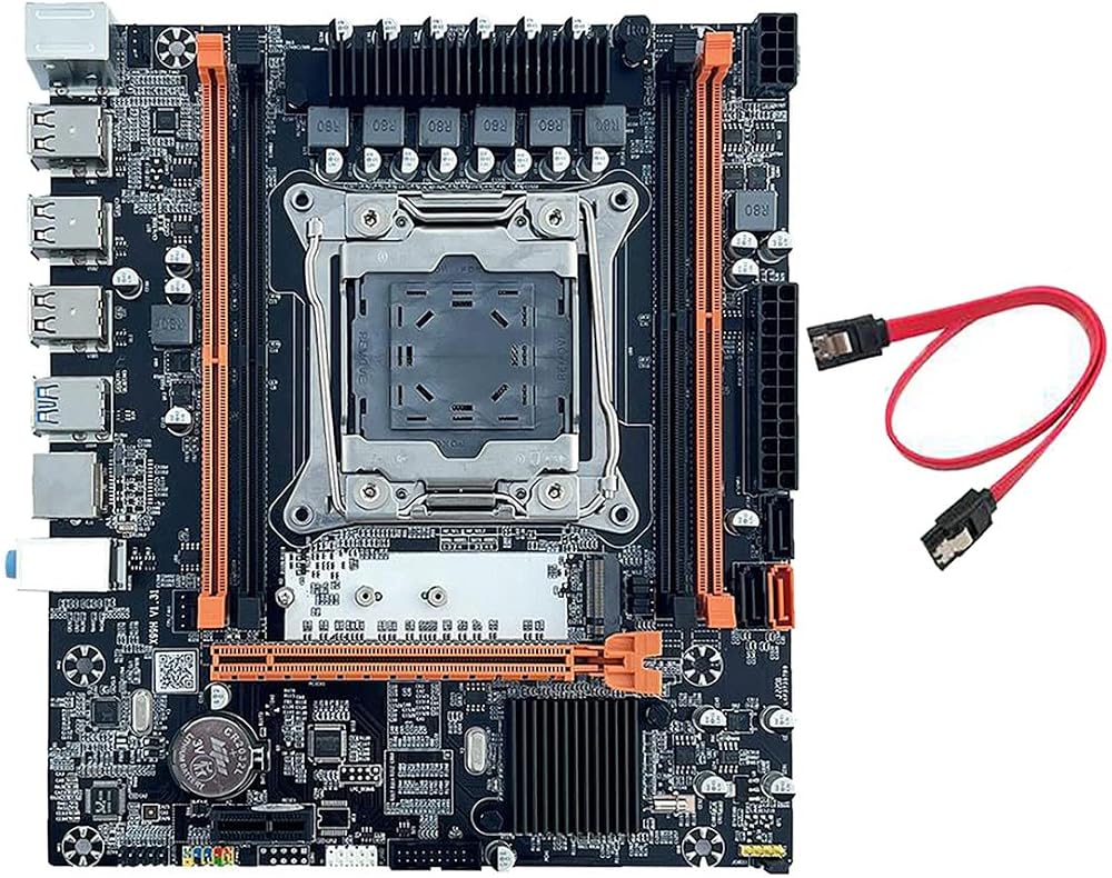 Lodokdre X99 Motherboard LGA2011-3 4X DDR4 REG ECC M.2 PCIE SATA3 E5 CPU Gaming