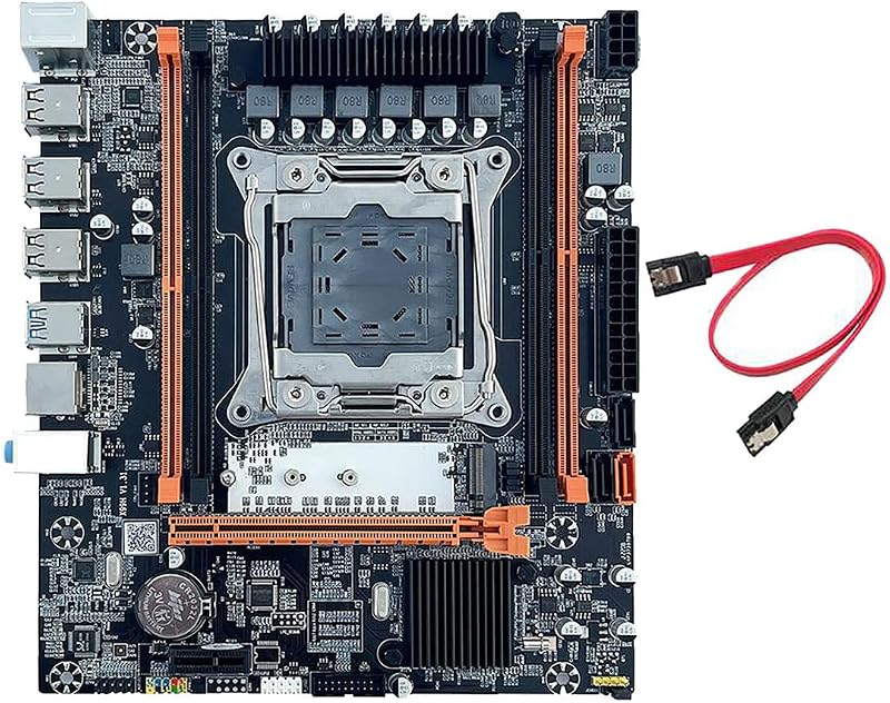 Lodokdre X99 Motherboard LGA2011-3 4X DDR4 REG ECC M.2 PCIE SATA3 E5 CPU Gaming