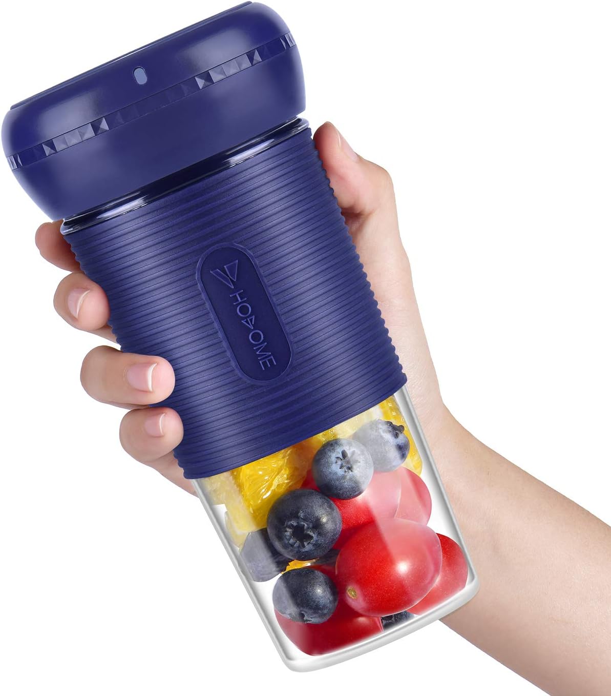 Portable Blender, Hosome Cordless Personal Blender Shakes and Smoothies, Single Serve Mini Mixer, USB Rechargeable Home Office Sports Travel Outdoors