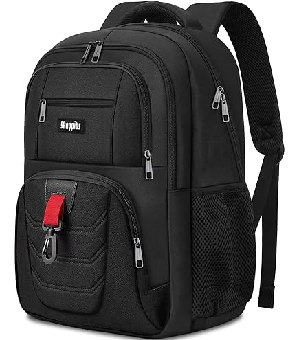 backpack size 1.3 inch laptop 17.3 Backpack,Large Computer Bookbag Rucksack with USB Charging Port,Water Resistant Sturdy Backpack for Business College School Travel,Men Women Casual Daypack,Black : Electronics business backpack swoosh bag Color:MidnightBlue Plano ProLatch XL StowAway